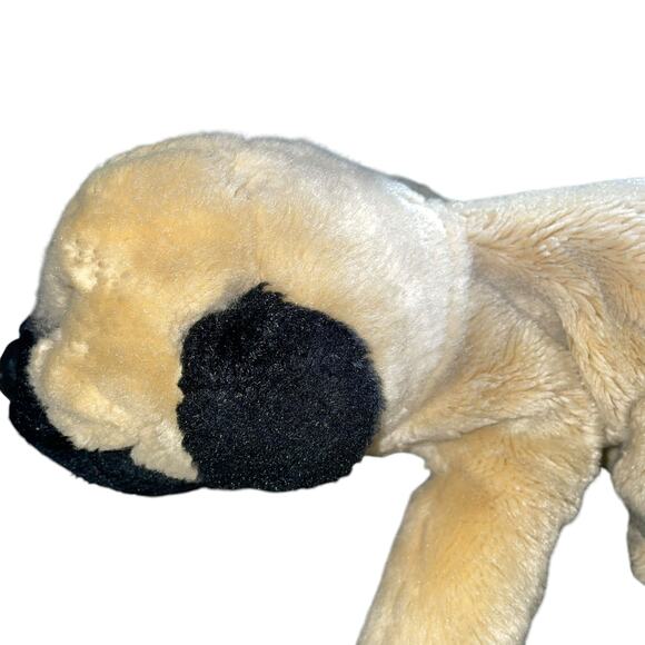 Yomiko Classics Plush Dog Russ Pug Pup Stuffed Animal Lot x2 Gift Realistic 17" - Picture 10 of 13